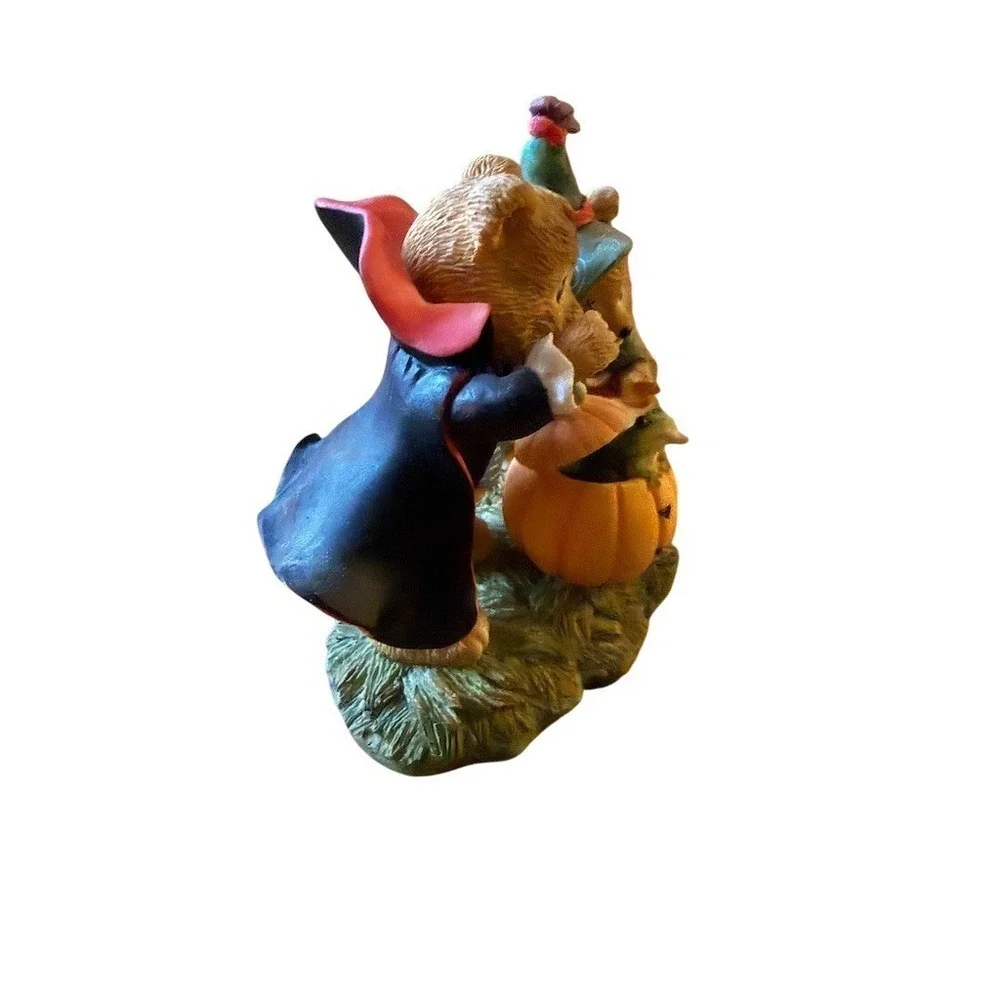Bear Seasons A-Bear-Cadabra Halloween Bear Figurine Exclusive Special Ed vampire